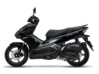 Mẫu xe Air Blade 125 màu Đen bạc